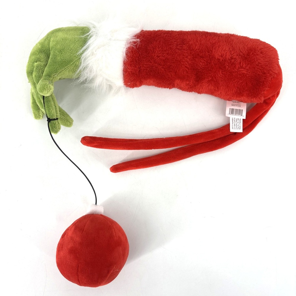 Dr. Seuss The Grinch 13.5" Plush Grinch Arm With Ornament Christmas Tree Decor